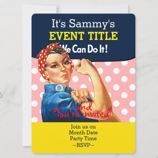 Invitation C'est votre approvisionnement personnalisé de (Devant)