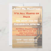 Invitation Cette Belle Sirène A Trouvé Son Pirate Salé (Dos)