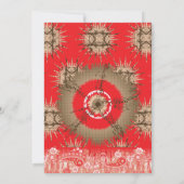 Invitation Cette conception étonnante s'envole au large des é (Dos)