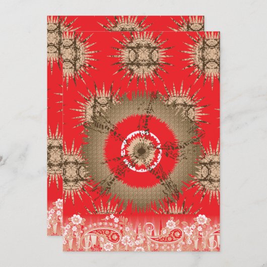 Invitation Cette conception étonnante s'envole au large des é (Devant / Derrière)