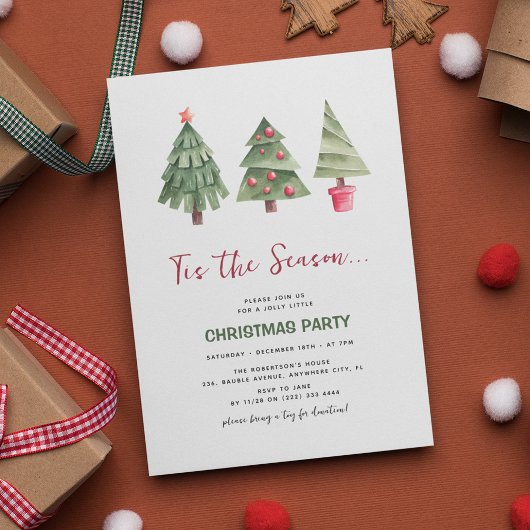 Invitation Cette saison... Fête de Noël