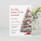 Invitation Cette saison pour être marié Fête des mariées d'hi (Debout devant)