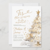Invitation Cette saison pour être marié Mariage de Noël (Devant)