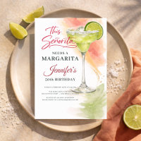 Cette Señorita a besoin d'une Margarita 50e Fiesta