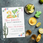 Invitation Cette Señorita a besoin d'une Margarita | Fiesta m<br><div class="desc">Fatigué de servir les mêmes cupcakes, biscuits et pinglettes pour vos soirées ? Essayez de lancer une fête sur le thème de la fiesta et servez plutôt des tacos ! Une façon festive et amusante de faire la fête. Qui n’aime pas les tacos ? ! Ce thème de fête fonctionne...</div>