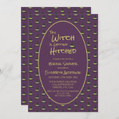 Invitation Cette Sorcière Obtient Fête des mariées (Devant / Derrière)