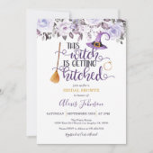 Invitation Cette sorcière se fait Fête des mariées (Devant)