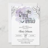 Invitation Cette sorcière se fait Fête des mariées (Devant)