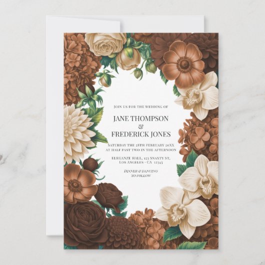 Invitation Chai Latte, Burnished Copper & Coffee Quartz (Devant)