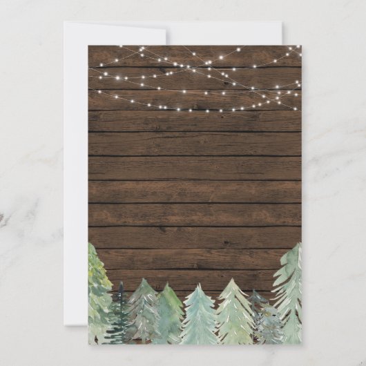 Invitation Chaîne Light Hiver (Dos)