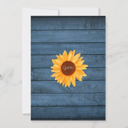 Invitation Chaîne Lights Sunflower Mason Jars Russe Mariage (Dos)