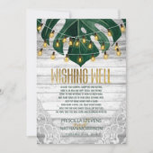 Invitation Chaîne suisse de feuille de fromage éclat dentelle (Devant)