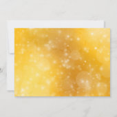 Invitation Chaînes de champagne et de Parties scintillant | S (Dos)