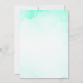 Invitation Chaise de plage, Surf Anniversaire (Dos)