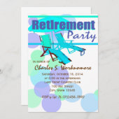 Invitation Chaises longues de la partie retraite (Devant / Derrière)