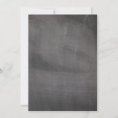 Invitation Chalet de snowflakes Frost d'hiver | MARIAGE (Dos)