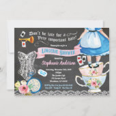 Invitation Chalet douche nuptiale Wonderland lingerie (Devant)