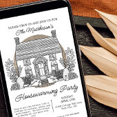 Invitation Chalet Printemps Pâques Drop À La Fête Du Ménage