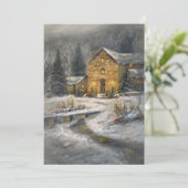 Invitation "Chaleur de Noël" (Debout devant)
