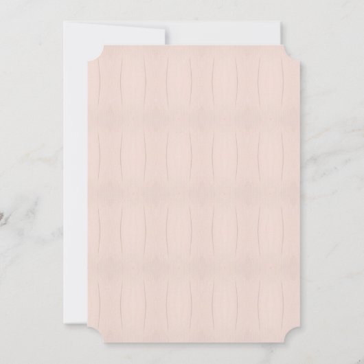 Invitation Chaleur d'hiver Single Big Floral Économisez La Da (Dos)