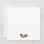 Invitation Chaleur hivernale ・ Rouleau à cannelle (Dos)