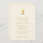 Invitation Chalice de communion (Devant / Derrière)