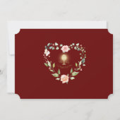 Invitation Chalice d'or moderne Photo Girl Holy Communion (Dos)