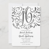 Invitation Chalk Vintage blanc doux 16 (Devant)