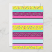 Invitation Chalkboard Girls Taco Twosday Mexicaine 2e anniver (Dos)