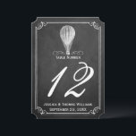 Invitation Chalkboard Hot Air Balloon Collection Mariage<br><div class="desc">La Chalkboard Hot Air Balloon Collection Mariage - Cartes Numéro De Table. *** COMMENT COMMANDER *** S'il vous plaît customiser et ajouter chaque carte de numéro de table à votre panier, un par un. Zazzle ne dispose pas actuellement d'un système permettant la personnalisation des produits une fois la commande passée....</div>