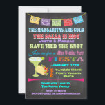 Invitation Chalkboard Mexicaine Fiesta Post Wedding Invite<br><div class="desc">C'EST UNE INVITATION PERSONNALISÉE S'IL VOUS PLAÎT CONTACTER LE CONCEPTEUR POUR LES CHANGEMENTS!</div>