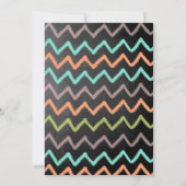 Invitation Chalkboard Roar est un Baby shower Boy Cute Dino (Dos)