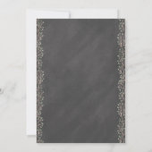 Invitation Chalkboard Story Book Teddy Bear Baby shower (Dos)