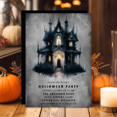 Invitation Chambre de l'Halloween victorienne gothique