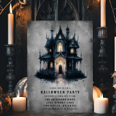 Invitation Chambre de l'Halloween victorienne gothique