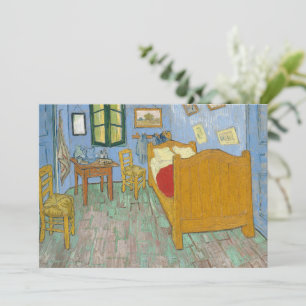 Invitation Chambre de Van Gogh à Arles - Jaune et Bleu Classi