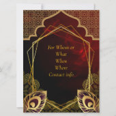 Invitation Chambre Rubis (Dos)