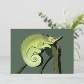 Invitation Chameleon de Jackson (Debout devant)