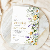 Invitation Chamomille et Eucalyptus Fleur sauvage