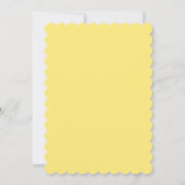 Invitation Chamomille. Fleurs douces 16. Floral 16e anniversa (Dos)