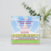 Invitation Champ de courses Jack de cheval et partie de (Debout devant)