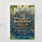 Invitation Champ Vivant | Mandala Floral (Devant)