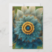 Invitation Champ Vivant | Mandala Floral (Dos)