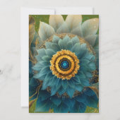 Invitation Champ Vivant | Mandala Floral (Dos)