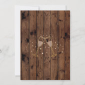 Invitation Champagne Accueille À 40 Anniversaire N'Importe Qu (Dos)