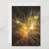 Invitation Champagne and Fireworks New Year's (Dos)