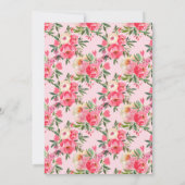 Invitation Champagne Brunch et Fête des mariées Bubby (Dos)