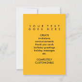 Invitation champagne de bienvenue (Dos)