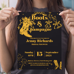 Invitation Champagne de fête