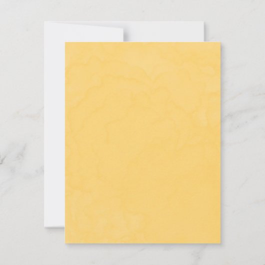 Invitation Champagne de peinture gris citron jaune Brunch & m (Dos)